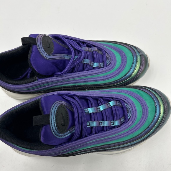 NIKE AIR MAX 97 SE (GS) YOUTH SIZE 5Y/WOMEN SIZE 6.5 ATHLETIC SHOES PURPLE PINK - Picture 10 of 11
